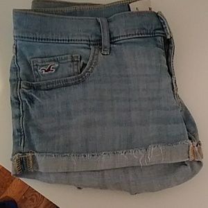 Hollister jean shorts
